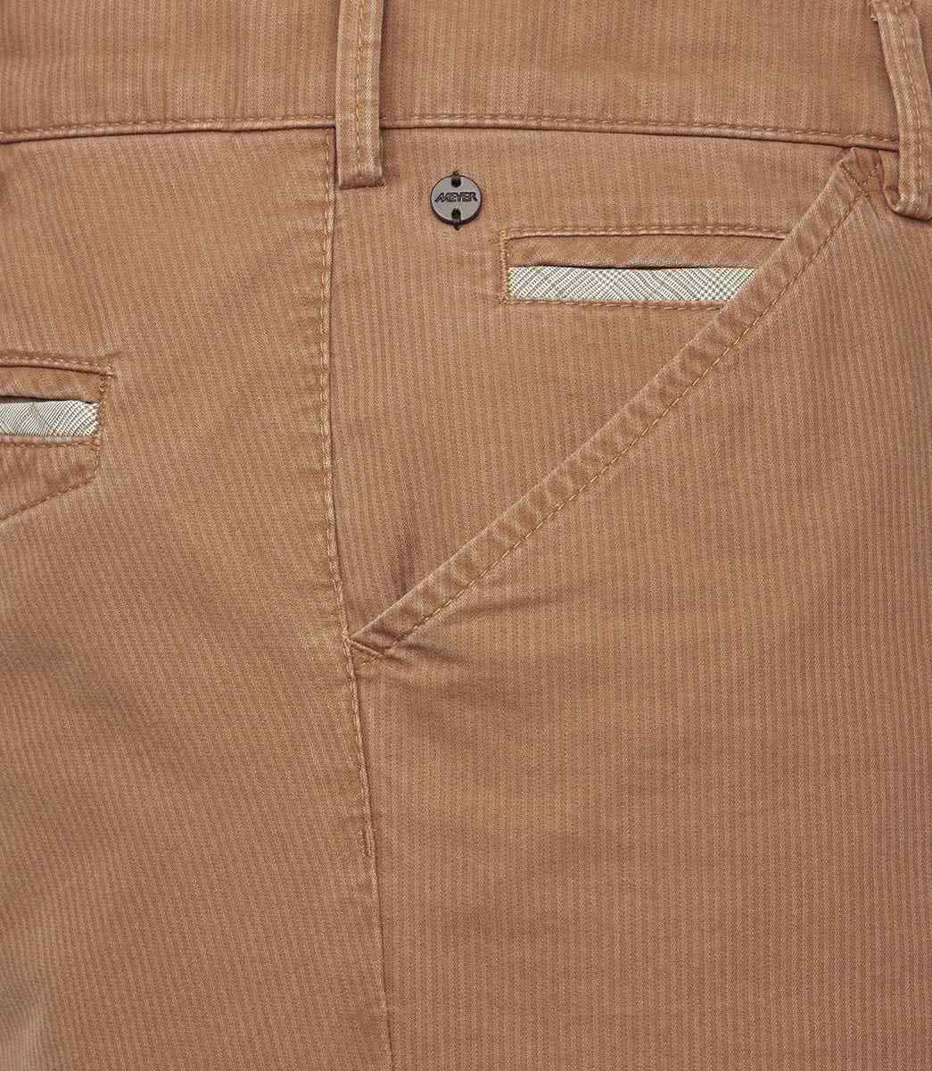 MEYER HOSEN Chicago Chino - Caramel Shadow Brown - Chicago 1-5040-46 von MEYER HOSEN