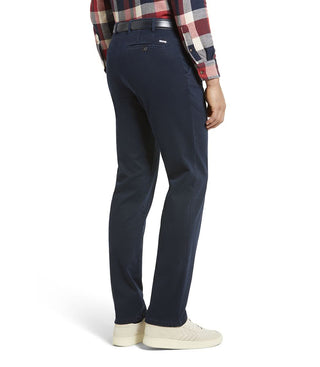 MEYER HOSEN Bonn Micro-Fantasia Chino - Midnight Navy Slate - Bonn 2-5548-18