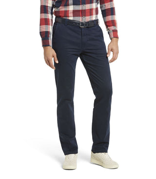 MEYER HOSEN Bonn Micro-Fantasia Chino - Midnight Navy Slate - Bonn 2-5548-18