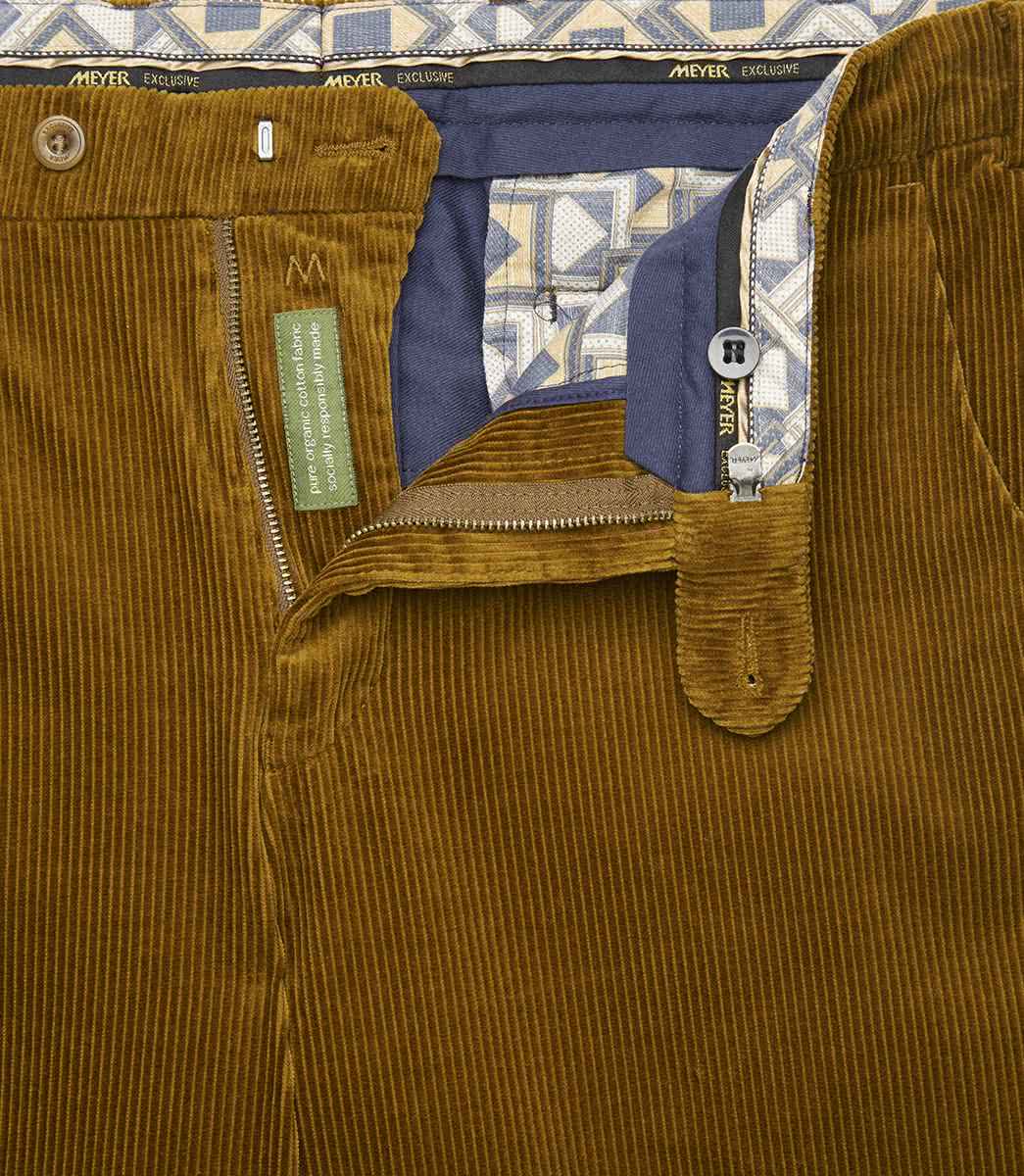 MEYER HOSEN Bonn Chino - Golden Umber Cord - Bonn 2-8549-44 von MEYER HOSEN
