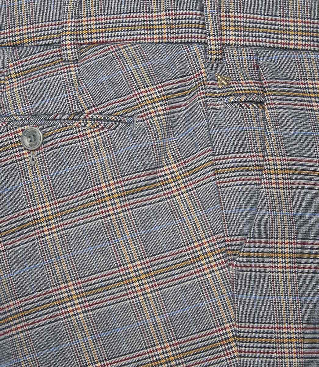 MEYER HOSEN Bonn Chino - Driftwood Check Navy - Bonn 2-8568-34 von MEYER HOSEN