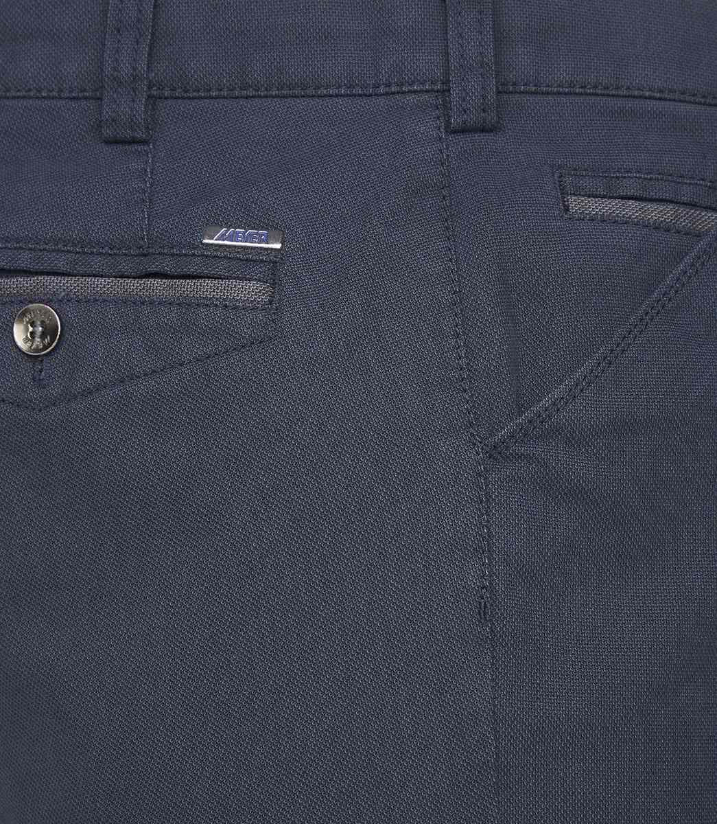 MEYER CHICAGO Chino - Deep Navy Micro - Chicago 2-5566-18 von MEYER HOSEN