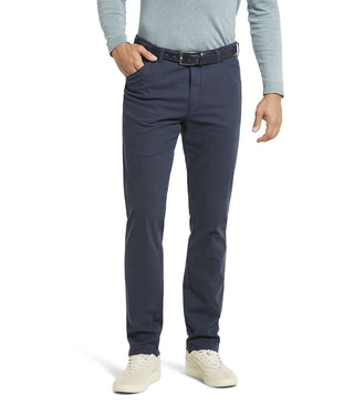 MEYER CHICAGO Chino - Deep Navy Micro - Chicago 2-5566-18