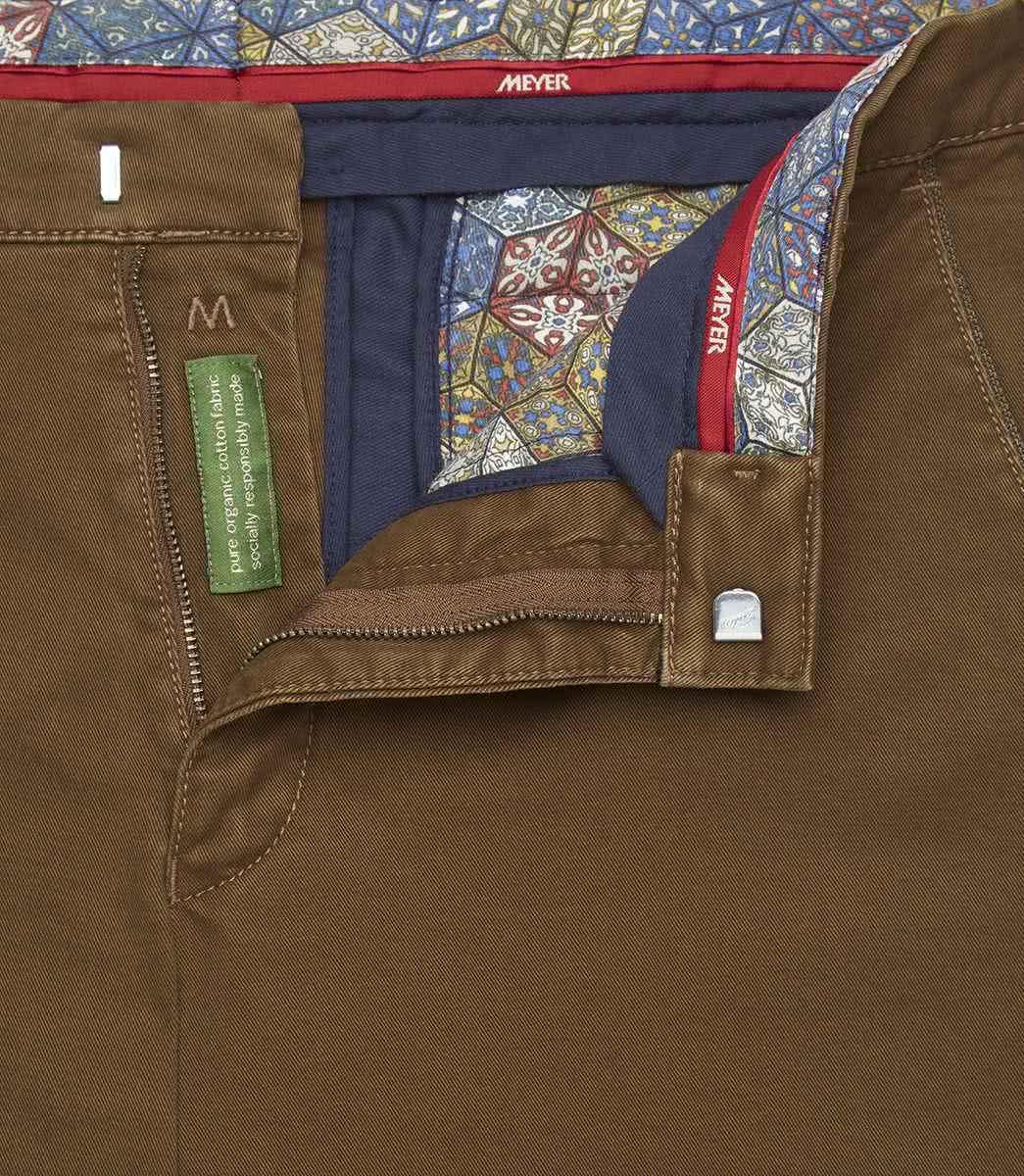 MEYER HOSEN Bonn Chino - Umber Ridge Brown - Bonn 2-5548-45 von MEYER HOSEN