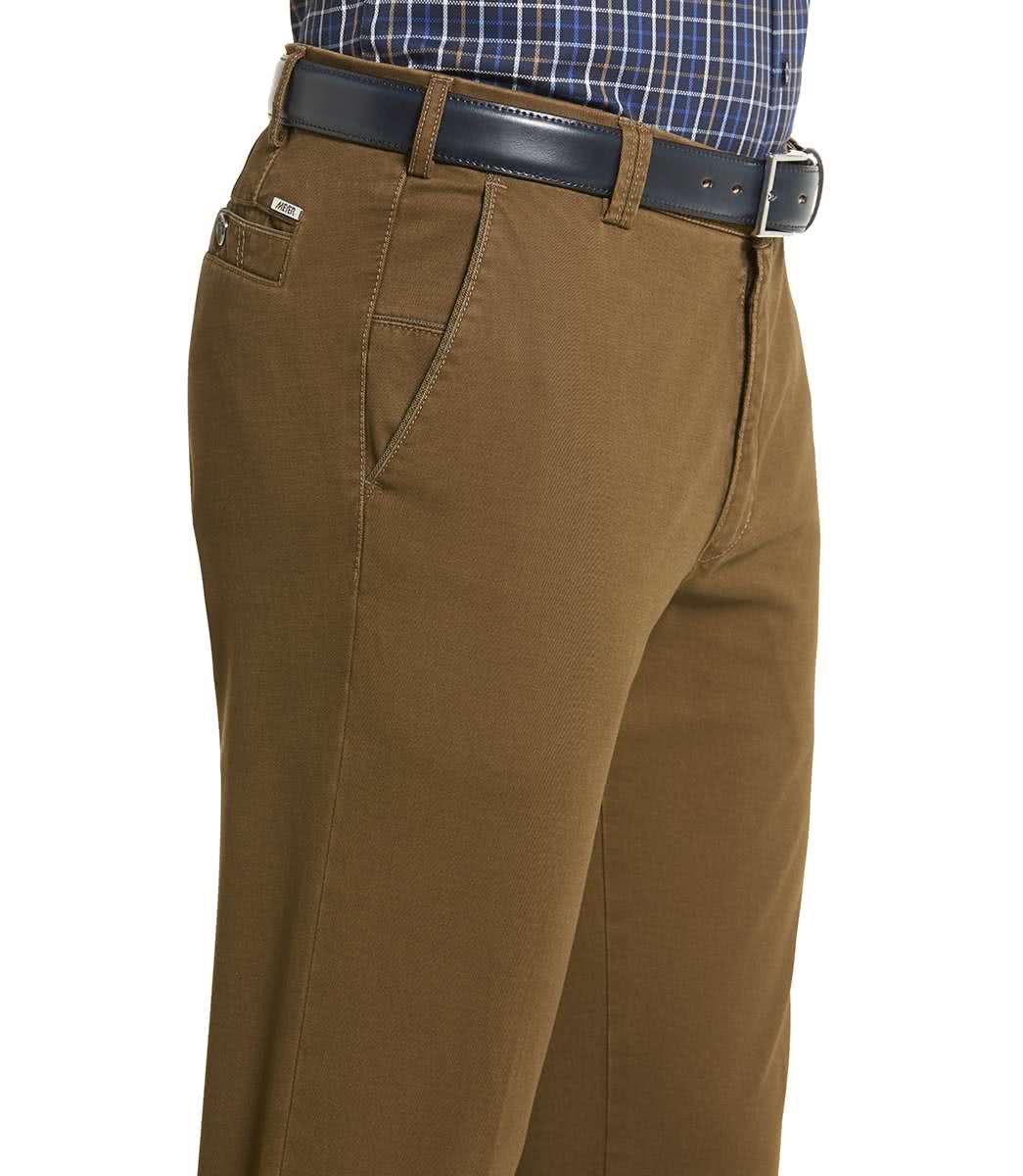 MEYER HOSEN Bonn Chino - Umber Ridge Brown - Bonn 2-5548-45 von MEYER HOSEN