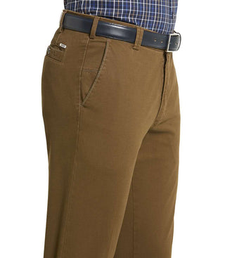 MEYER HOSEN Bonn Chino - Umber Ridge Brown - Bonn 2-5548-45
