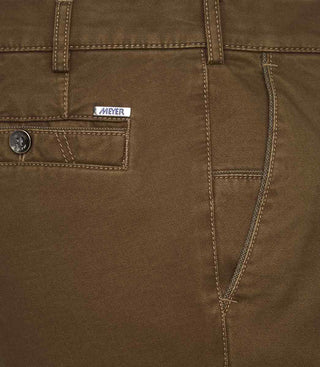 MEYER HOSEN Bonn Chino - Umber Ridge Brown - Bonn 2-5548-45