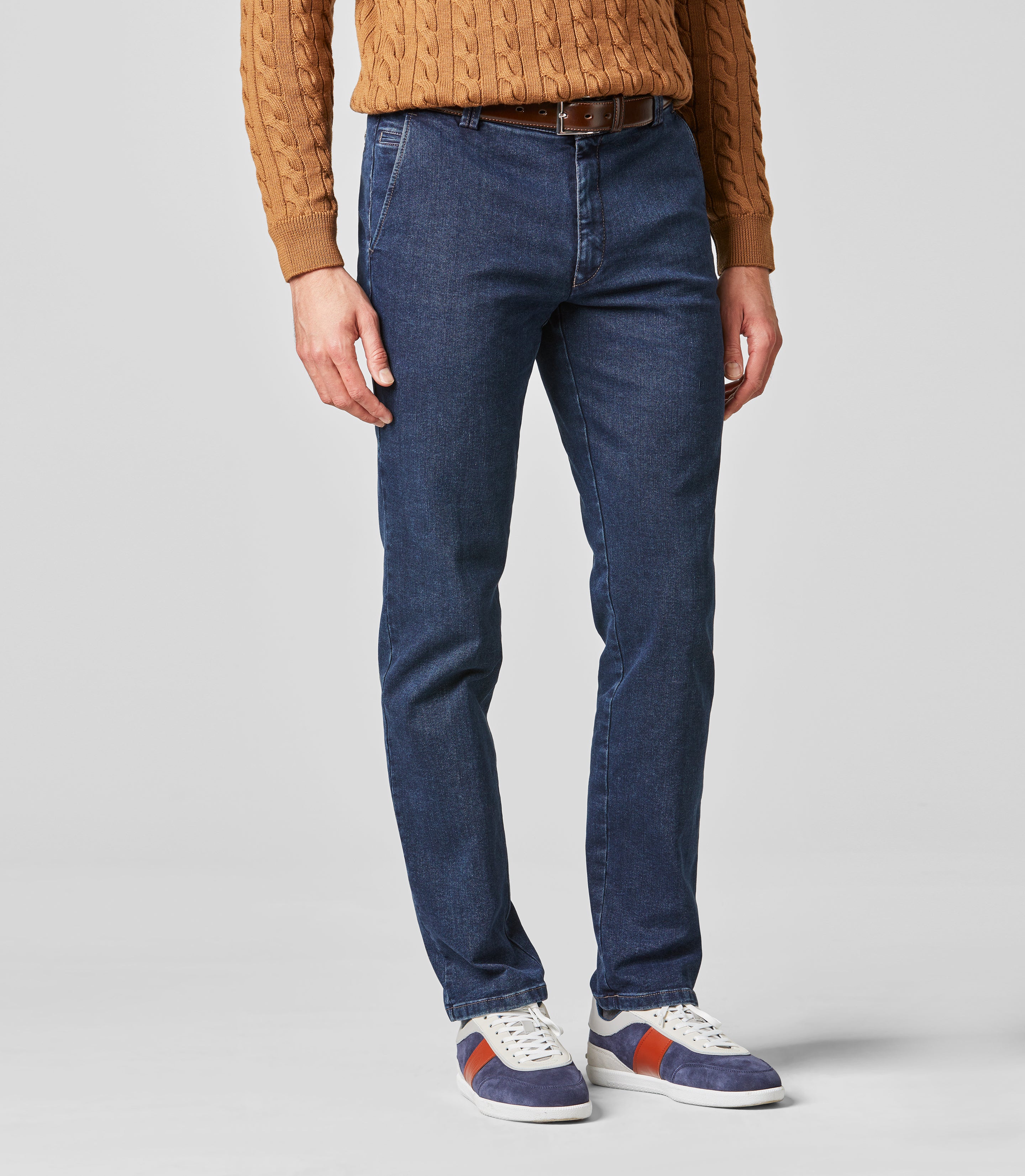 MEYER HOSEN Bonn Chino - Midnight Rinse Blue - Bonn 2-4543-18