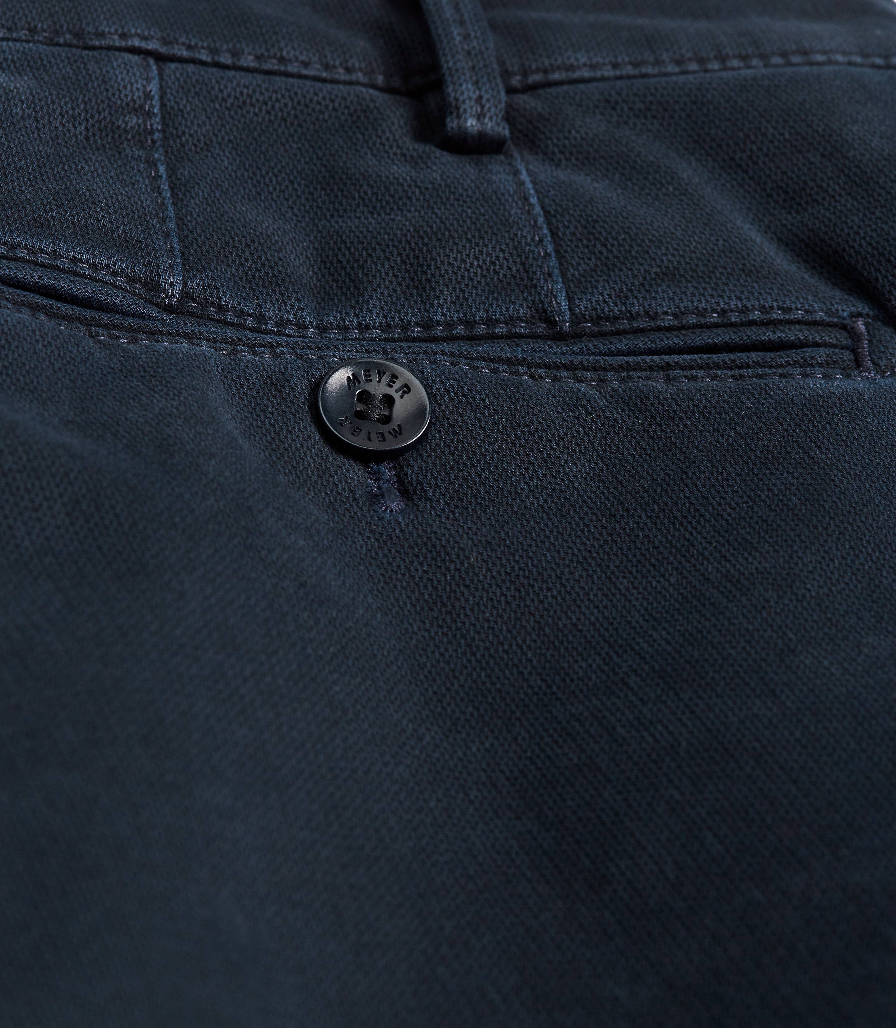 MEYER HOSEN Bonn Modern Cotele Chino - Midnight Navy Mist - Bonn 2-5567-18 von MEYER HOSEN