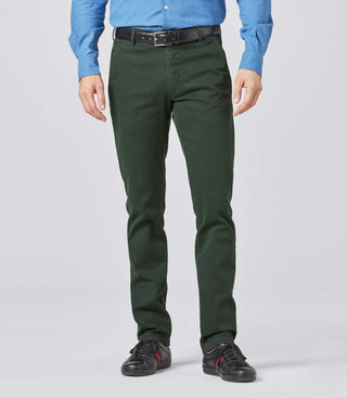 MEYER HOSEN Bonn Modern Cotele Chino - Pinewood Emerald - Bonn 2-5567-28