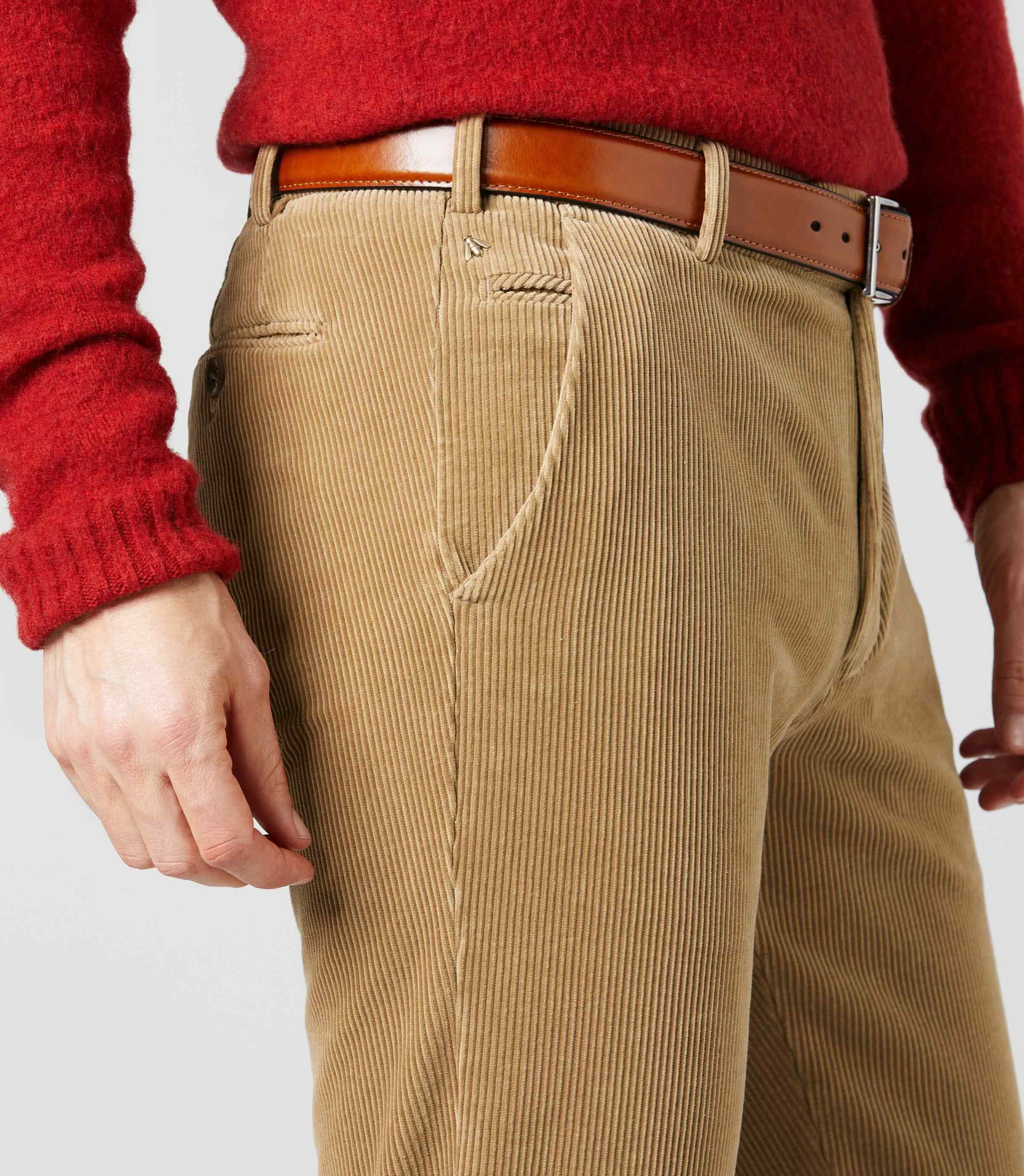 MEYER HOSEN Bonn Chino - Golden Sandcord - Bonn 2-8549-43 von MEYER HOSEN