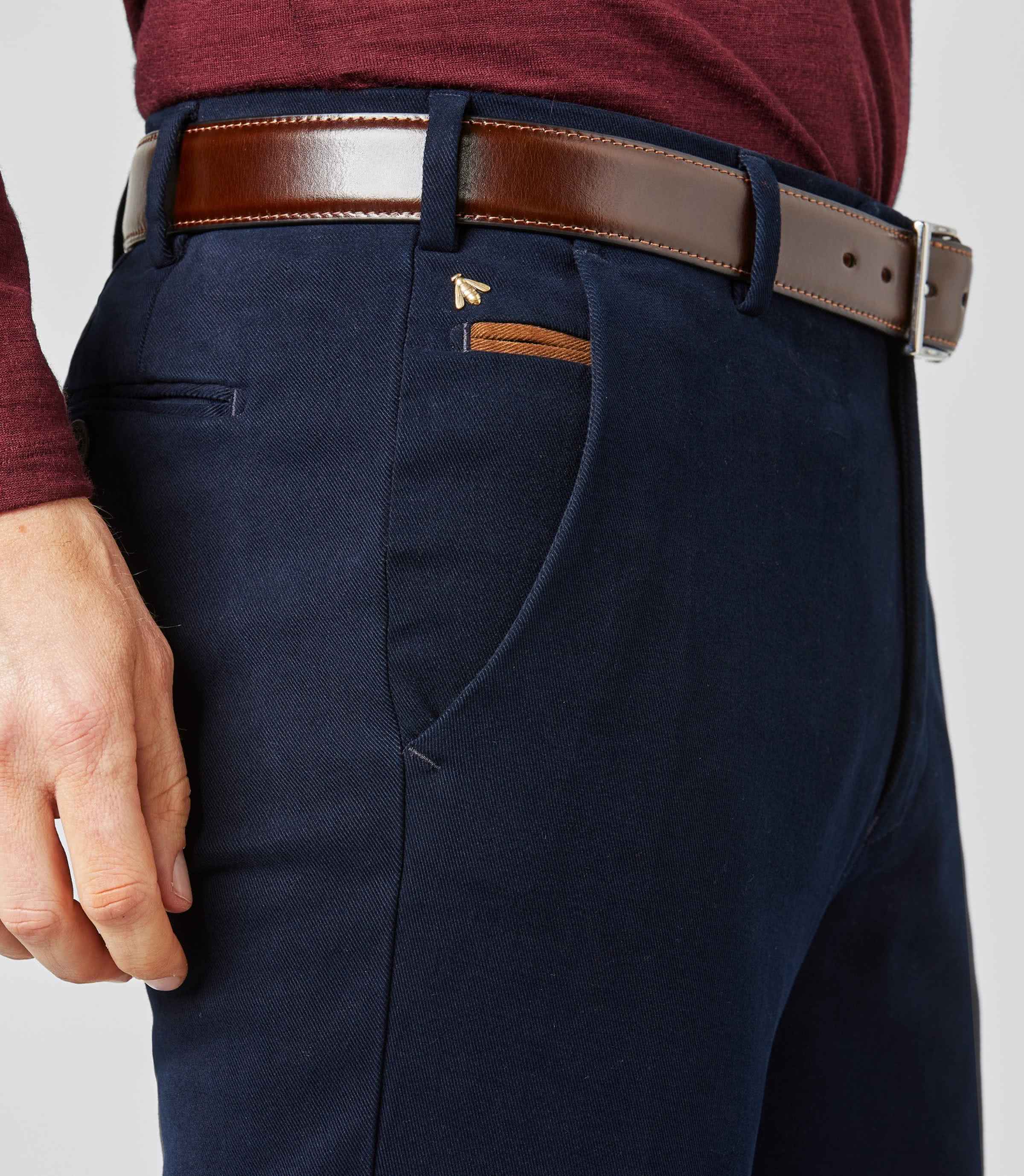 MEYER HOSEN Bonn Chino - Midnight Navy - Bonn 2-8572-19 von MEYER HOSEN