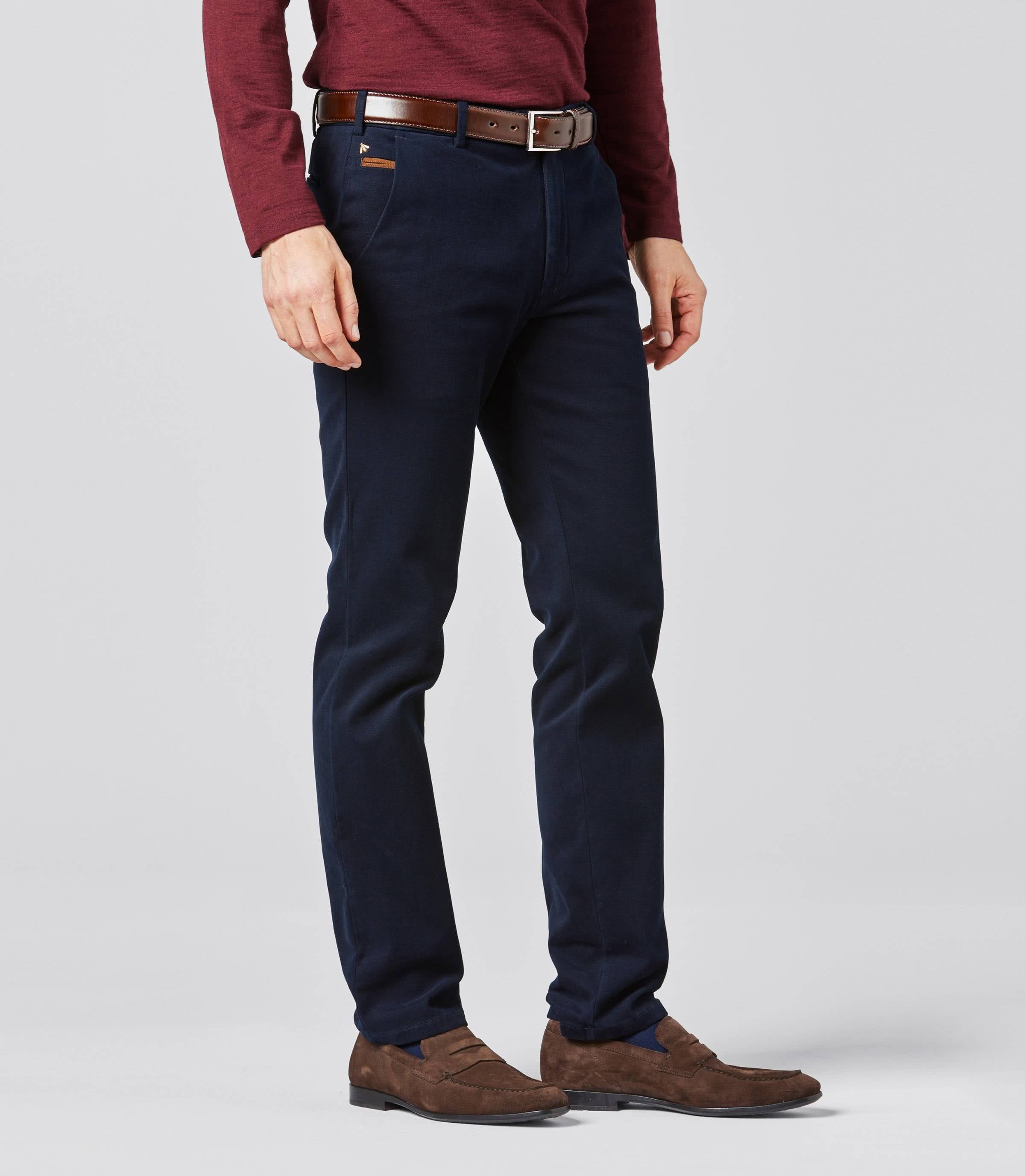 MEYER HOSEN Bonn Chino - Midnight Navy - Bonn 2-8572-19