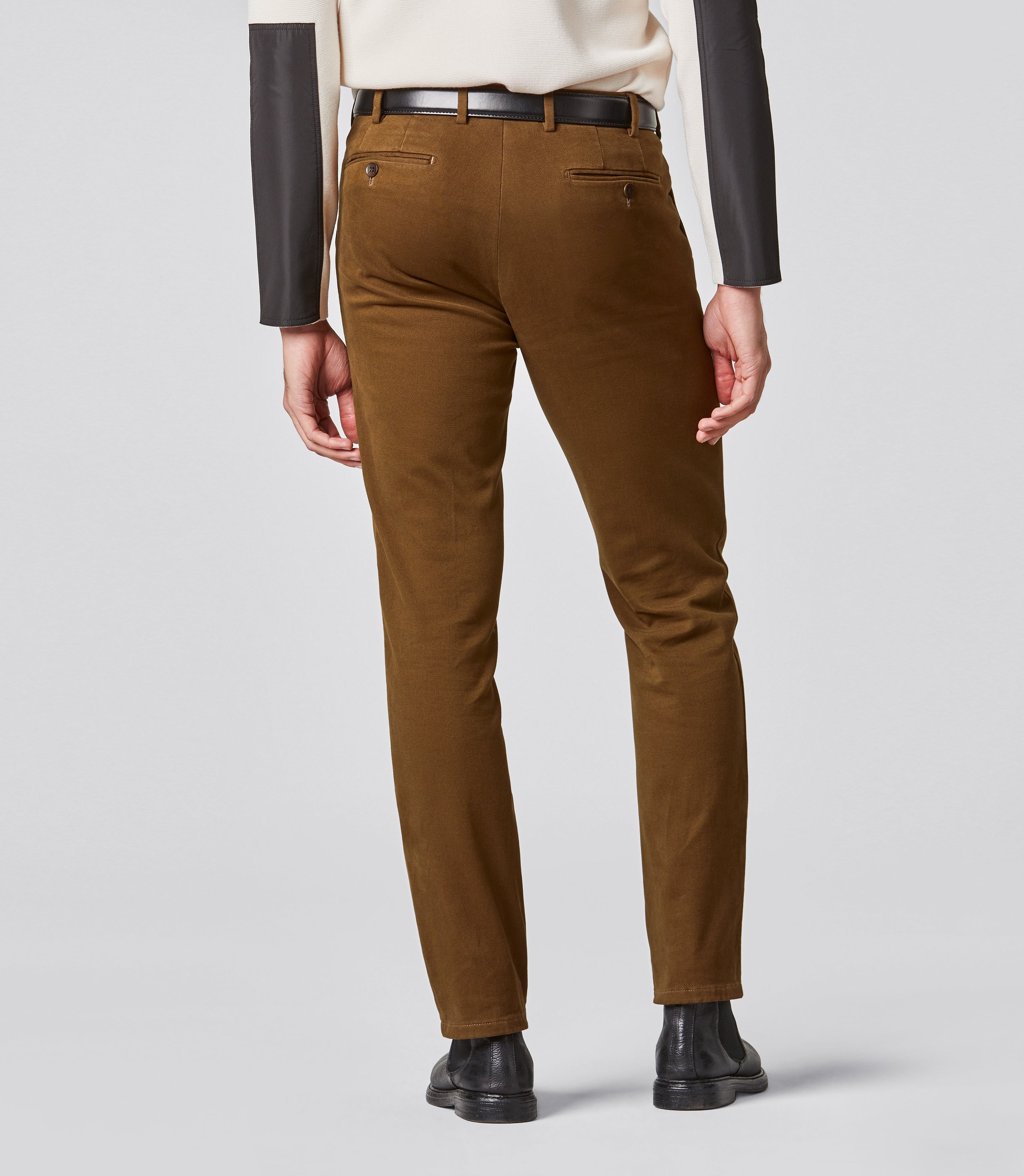 MEYER HOSEN Bonn Chino - Dark Umber Harbor - Bonn 2-8554-43