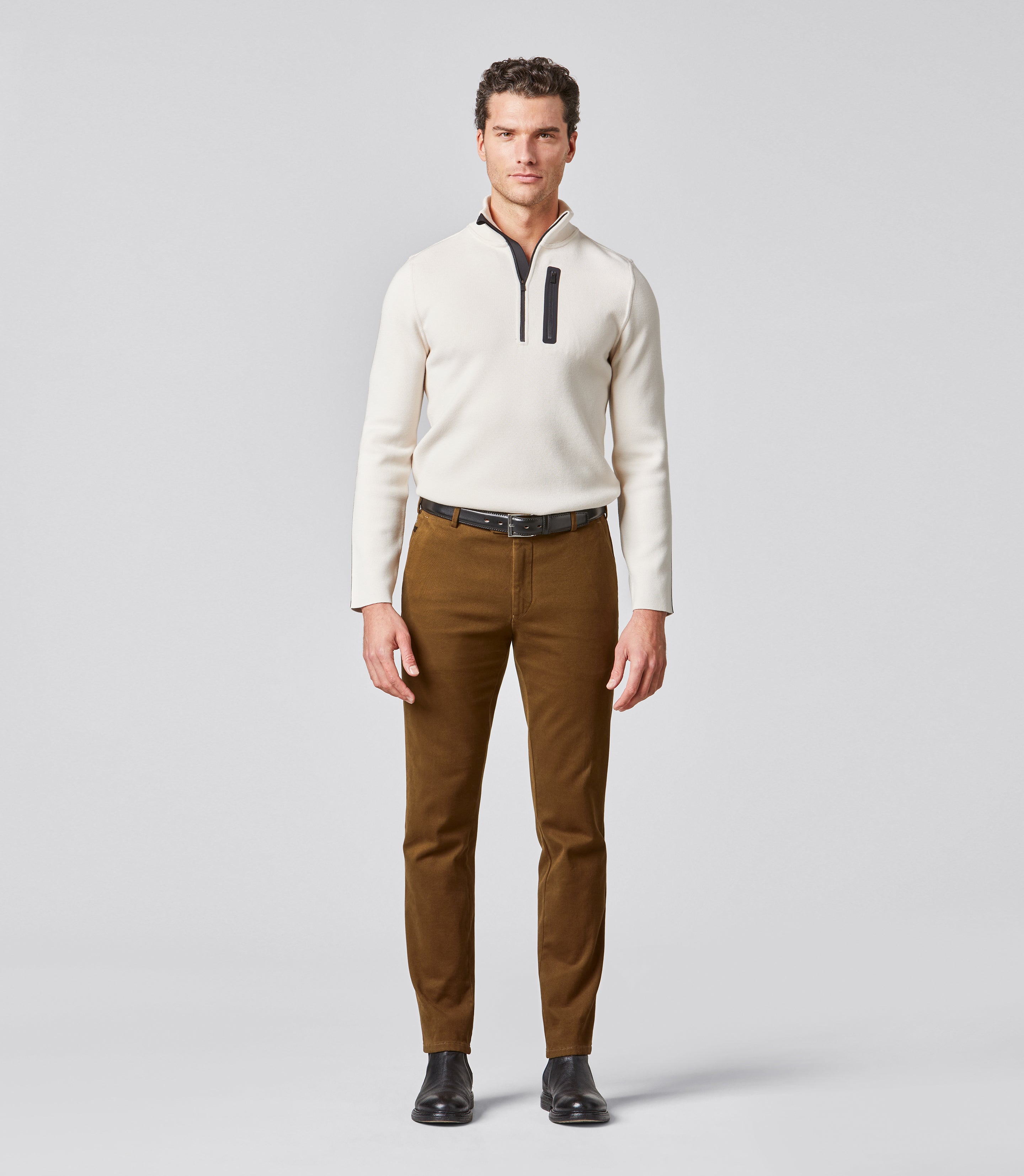 MEYER HOSEN Bonn Chino - Dark Umber Harbor - Bonn 2-8554-43 von MEYER HOSEN