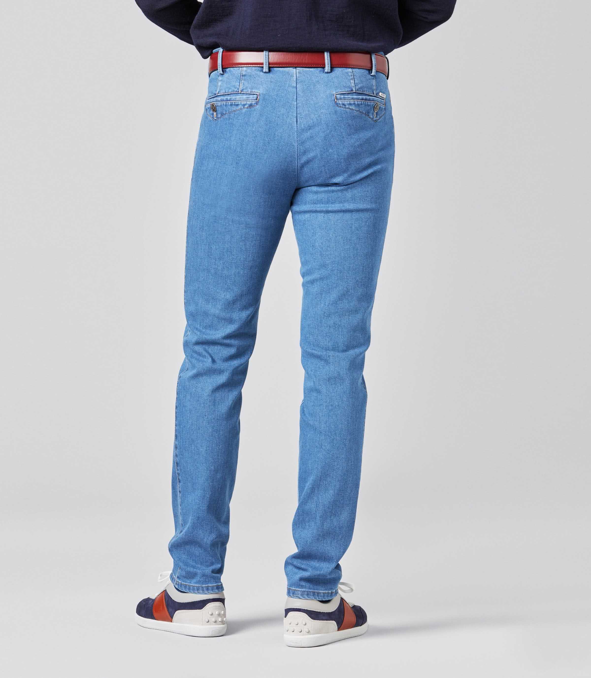 MEYER HOSEN Dublin FRESCURA Jeans - Coastal Horizon Blue - Dublin 2-4546-16 von MEYER HOSEN