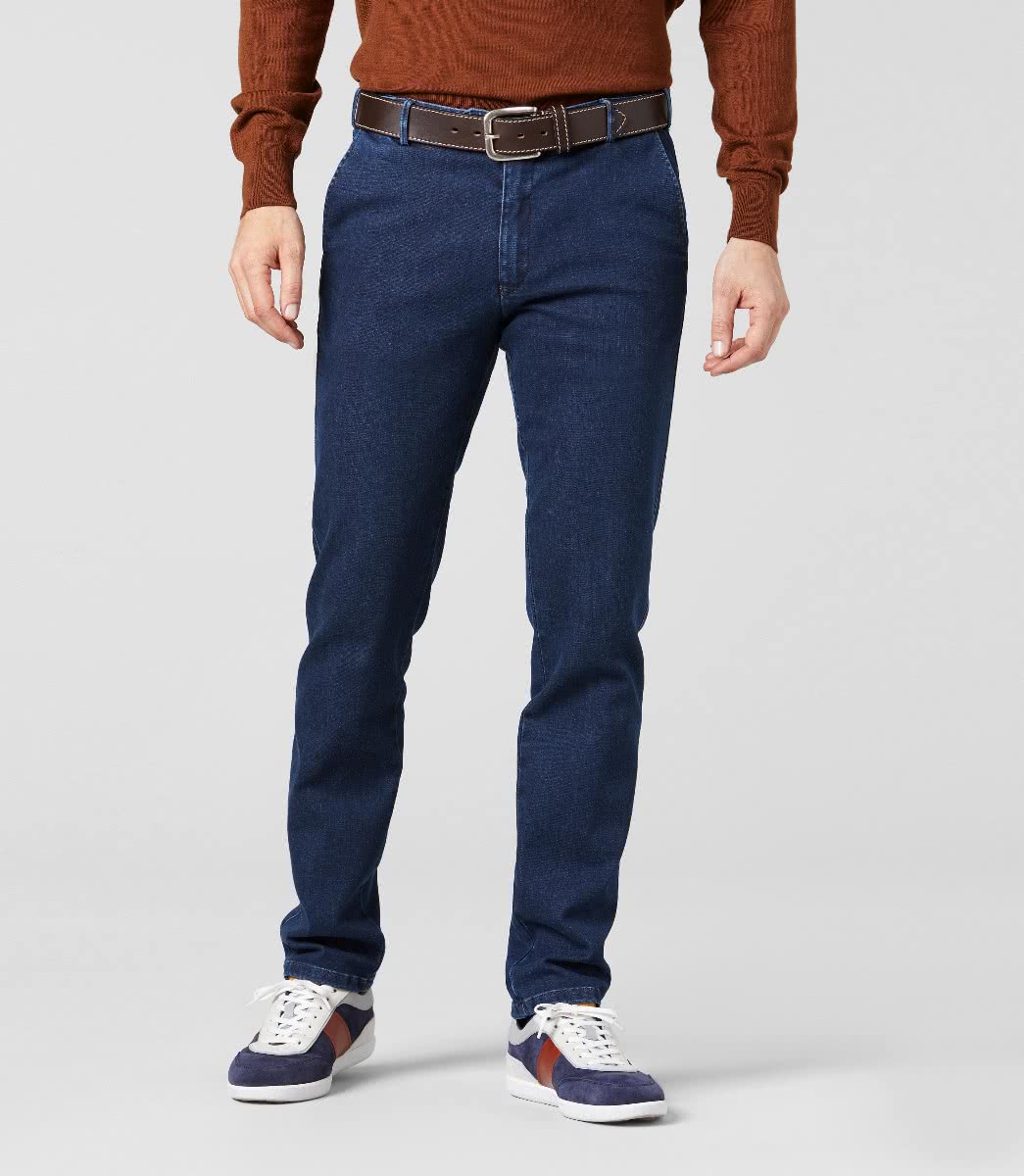 MEYER HOSEN Oslo 2-4546-18 Herren Chino - Midnight Indigo Blue - Oslo 2-4546-18