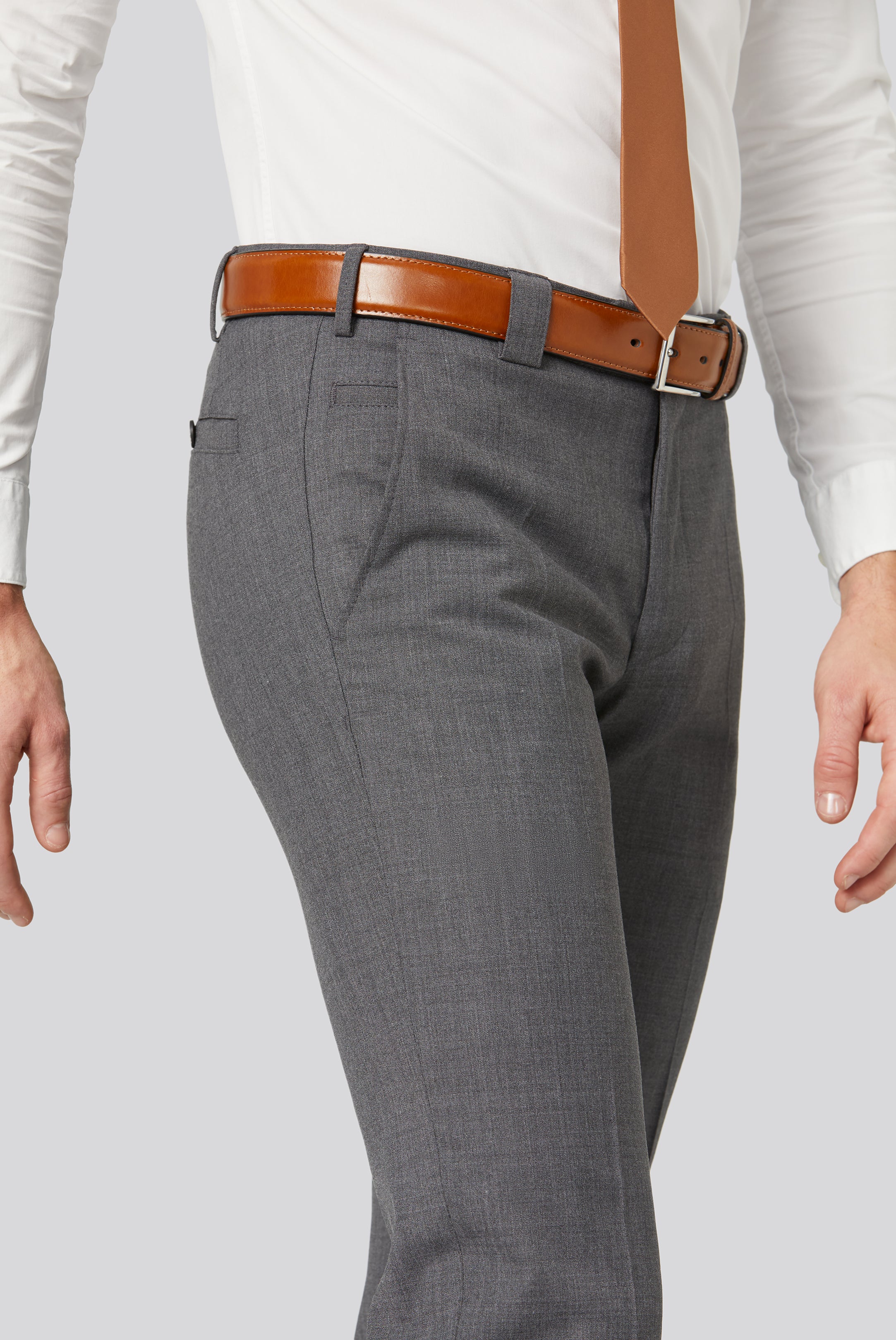 MEYER HOSEN Roma Anzughose - Charcoal Meteora - 115-0-9344.07 von MEYER HOSEN