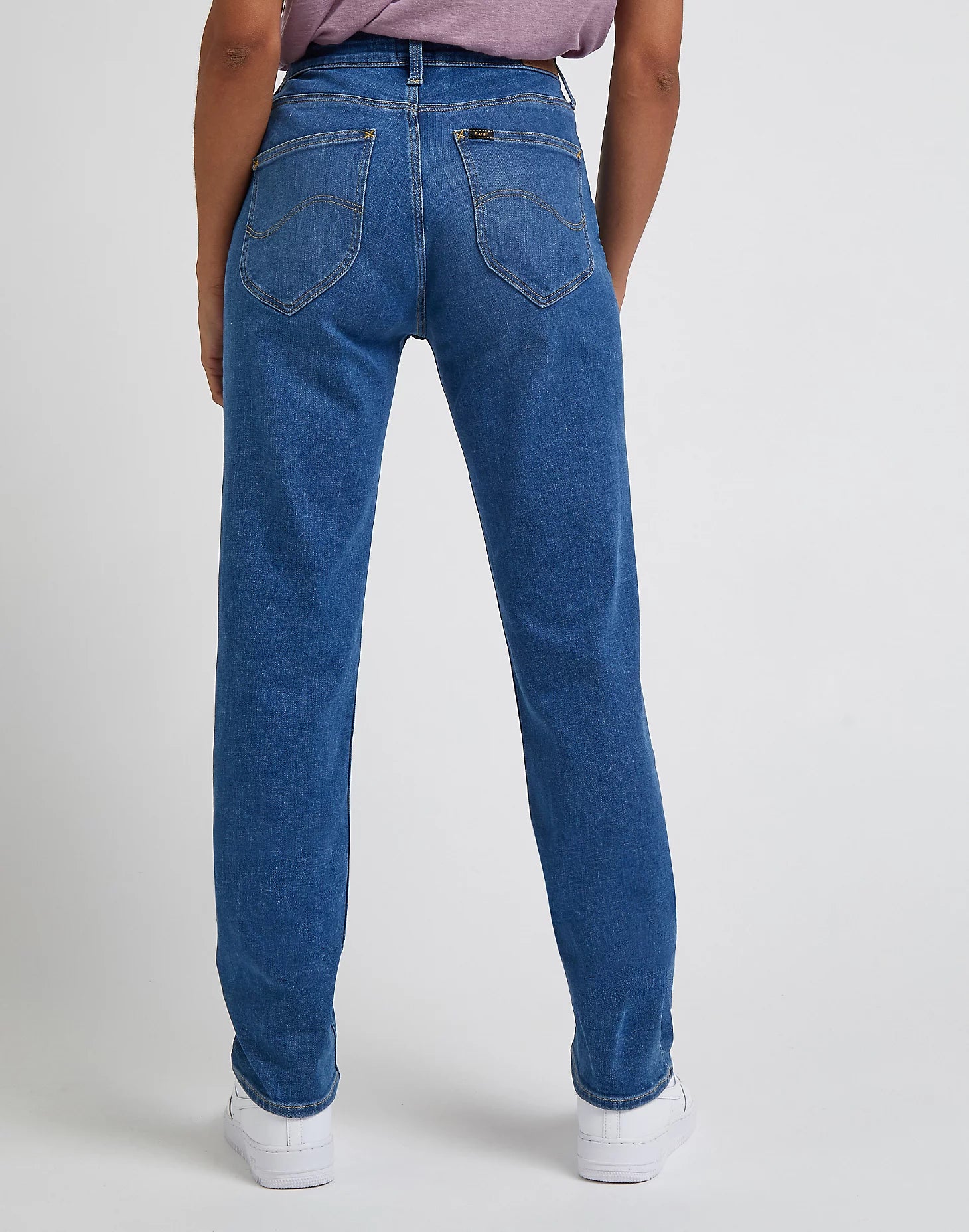 LEE MARION STRAIGHT Straight Jeans - Faded Indigo Harbor - 112143779