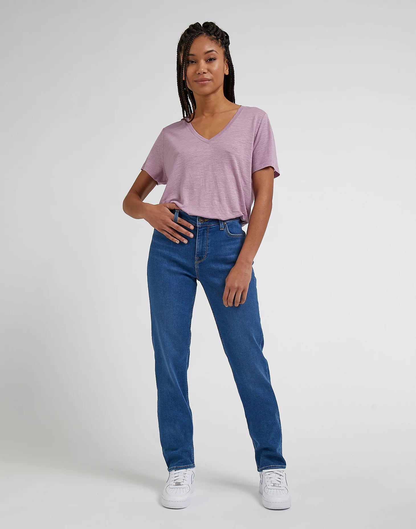 LEE MARION STRAIGHT Straight Jeans - Faded Indigo Harbor - 112143779 von LEE