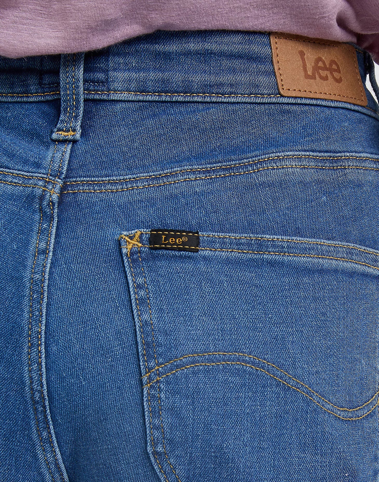 LEE MARION STRAIGHT Straight Jeans - Faded Indigo Harbor - 112143779 von LEE