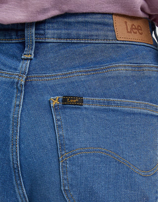 LEE MARION STRAIGHT Straight Jeans - Faded Indigo Harbor - 112143779