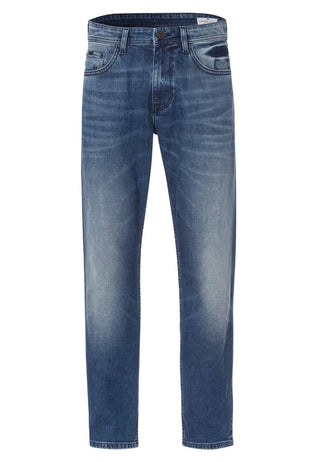 CROSS JEANS Antonio Five Pocket - Harbor Wash Blue - E161-115