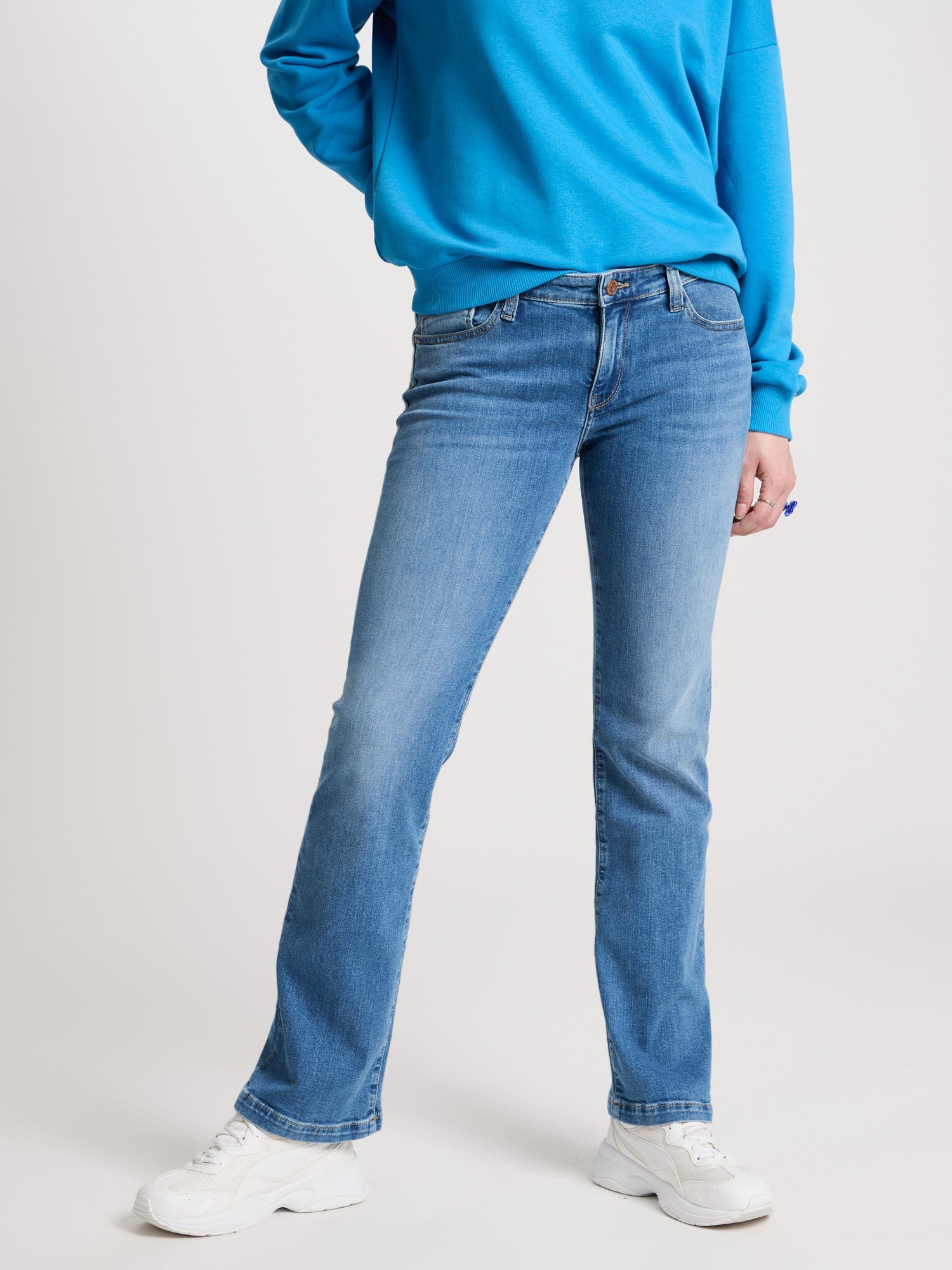 CROSS JEANS Lauren Schlaghose - Powdered Skydrift - H485-027