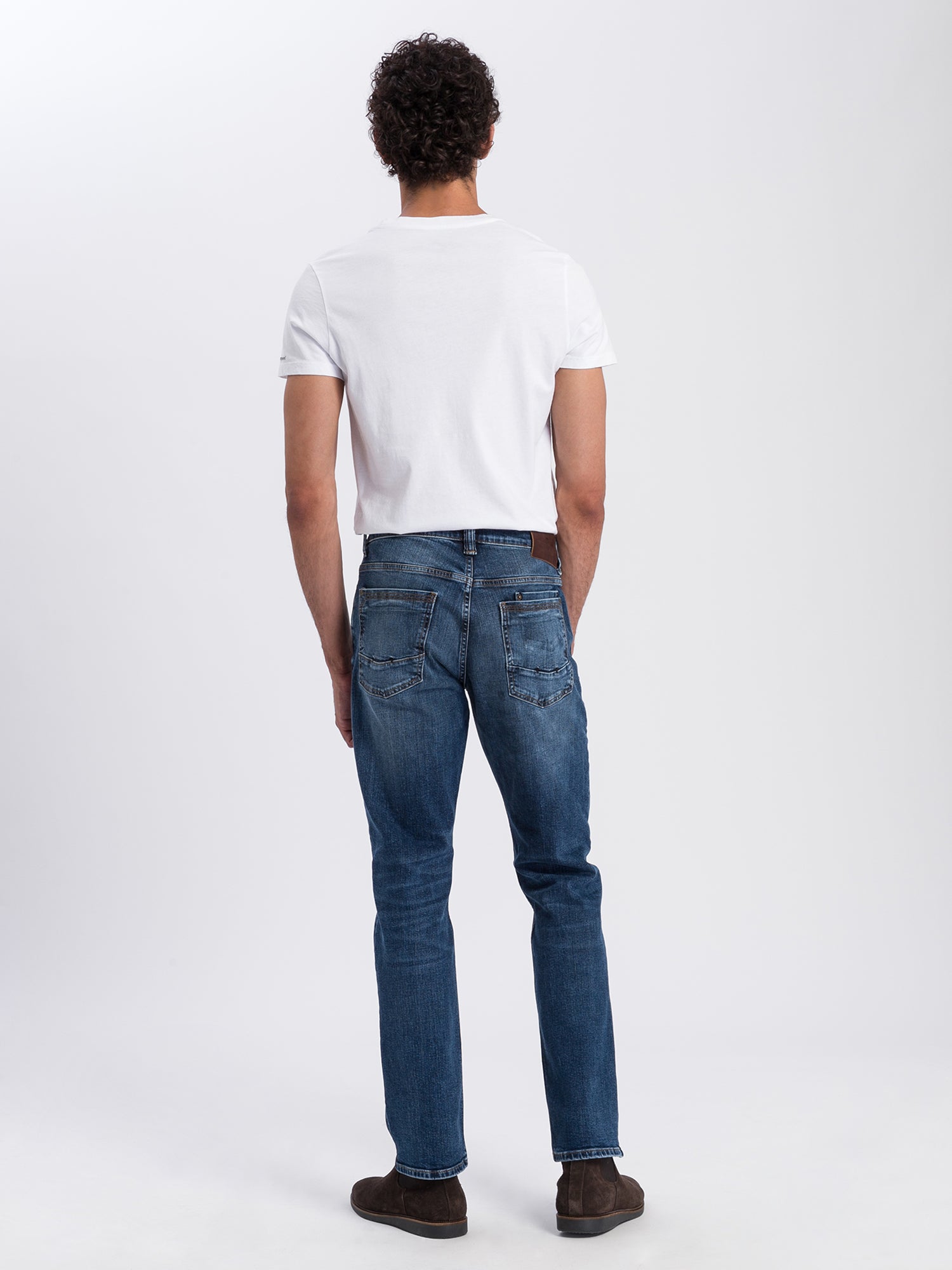 CROSS JEANS DYLAN Jeans - Vintage Indigo Blue - E195-121 von Cross Jeans