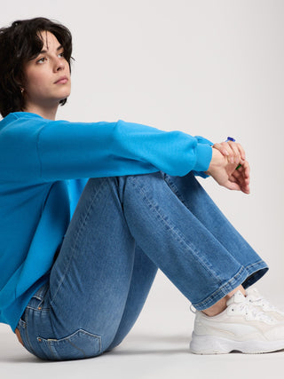 CROSS JEANS Lauren Schlaghose - Powdered Skydrift - H485-027