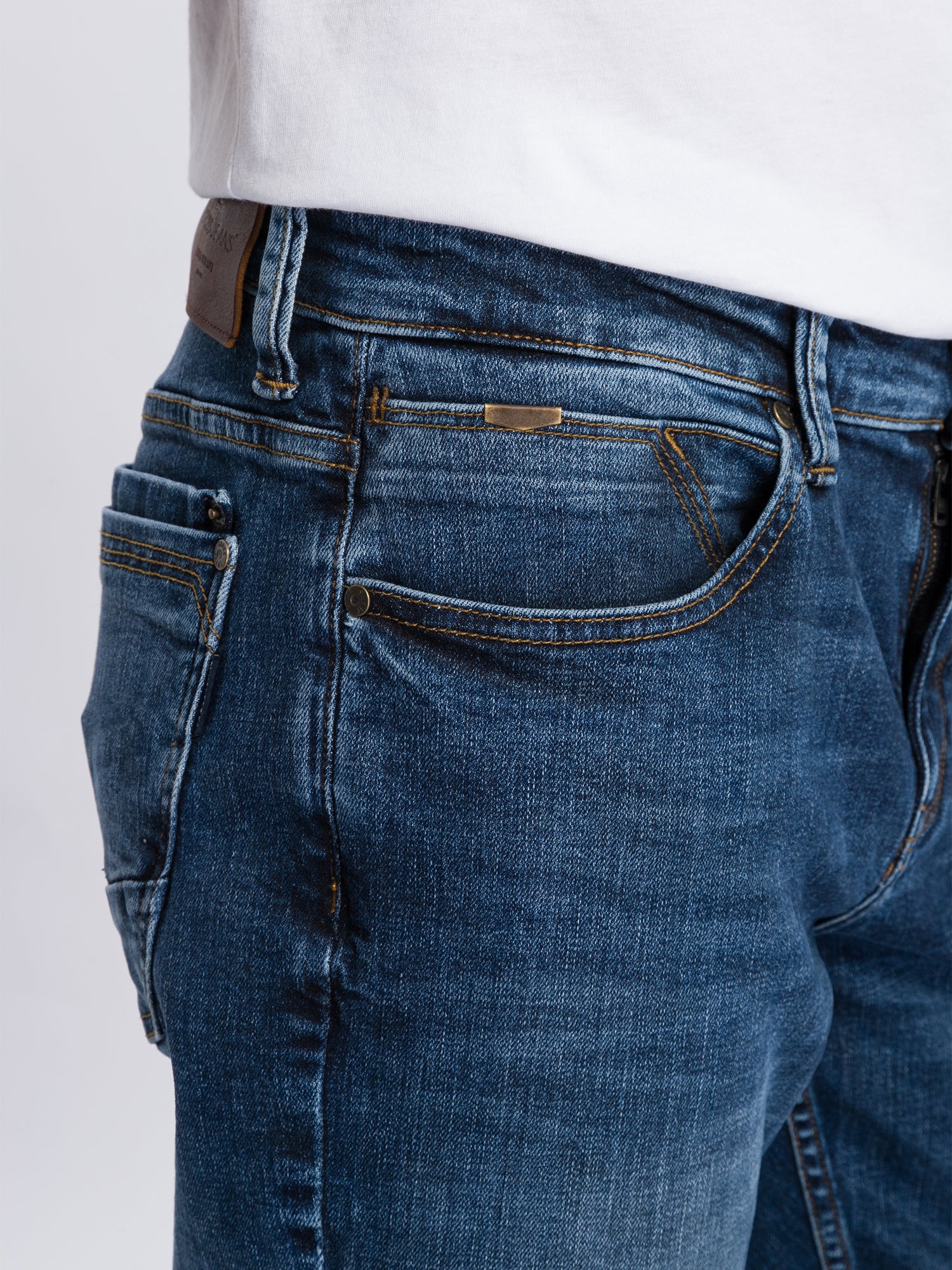 CROSS JEANS DYLAN Jeans - Vintage Indigo Blue - E195-121 von Cross Jeans