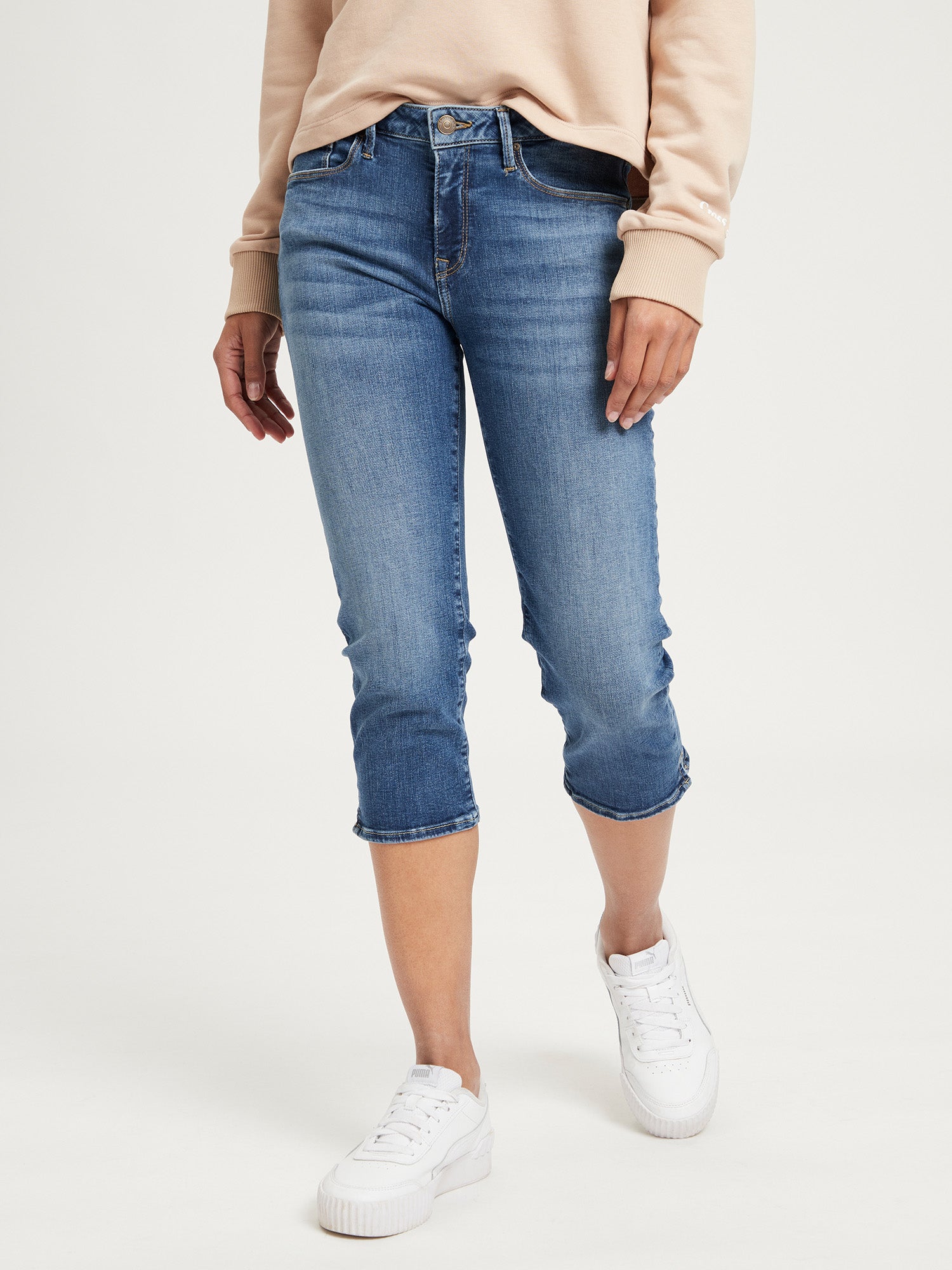 CROSS JEANS Amber Capri - Deep Harbor Blue - A548-022 von Cross Jeans