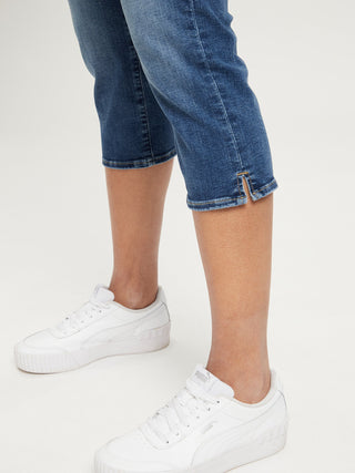 CROSS JEANS Amber Capri - Deep Harbor Blue - A548-022