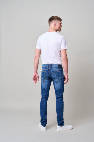 BLEND Cirrus Jeans - Ocean Blueprint - 702350.76117