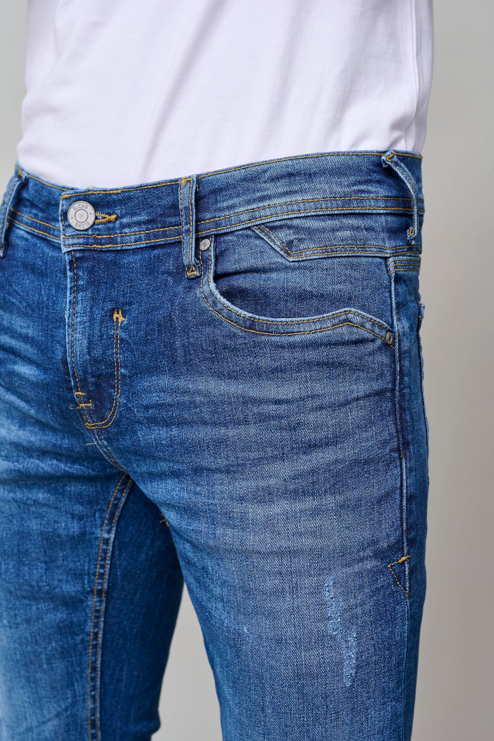 BLEND Cirrus Jeans - Ocean Blueprint - 702350.76117