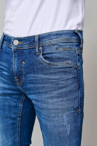 BLEND Cirrus Jeans - Ocean Blueprint - 702350.76117