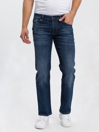 CROSS JEANS Antonio Five Pocket - Deep Atlantic Blue - E161-132
