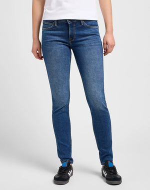 LEE SCARLETT mid martha Skinny-Jeans - Ocean Indigo Wash - 112111825