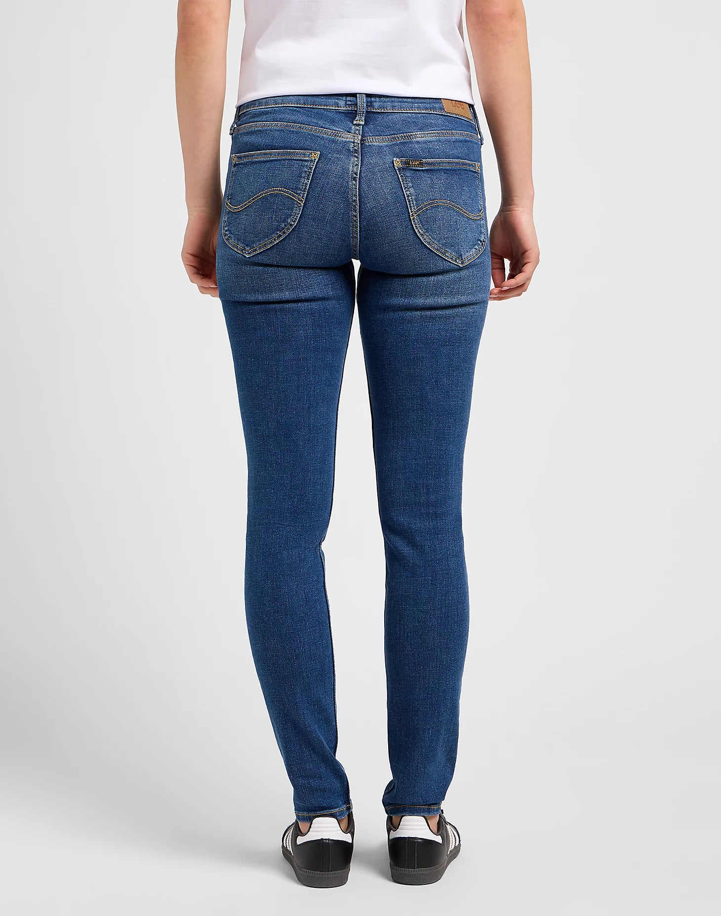 LEE SCARLETT mid martha Skinny-Jeans - Ocean Indigo Wash - 112111825
