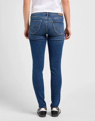 LEE SCARLETT mid martha Skinny-Jeans - Ocean Indigo Wash - 112111825