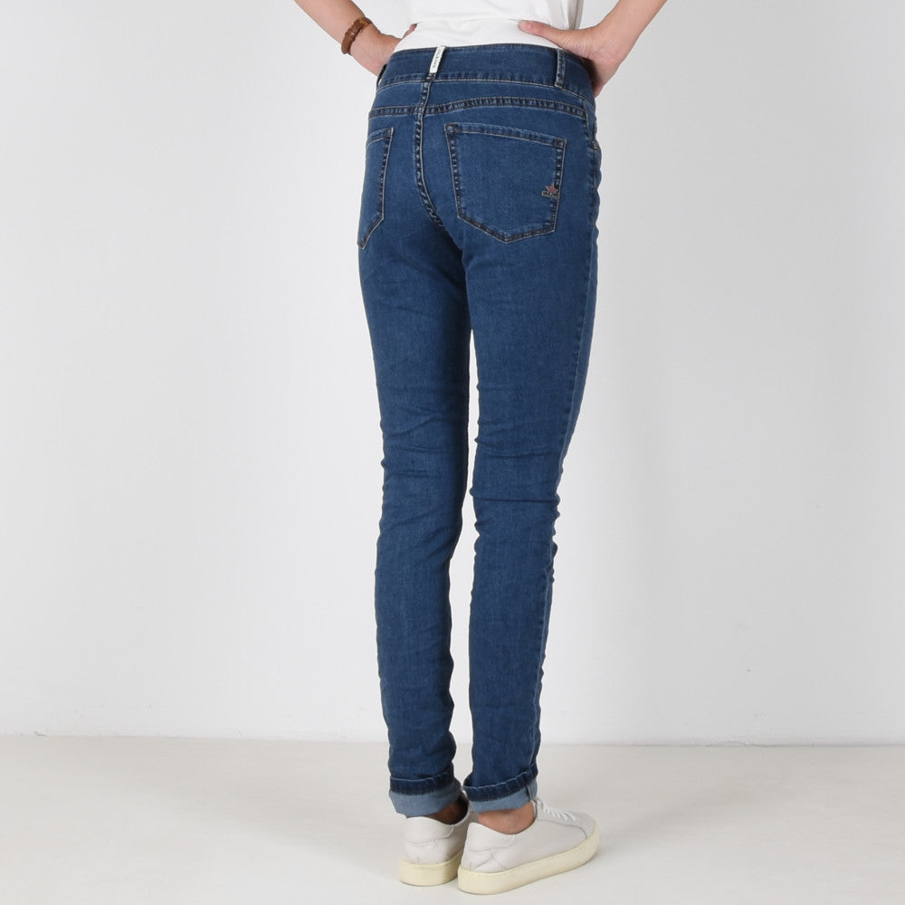 BUENA VISTA Tummyless Five Pocket - Midnight Harbour Blue - 888 B5664 333.4773