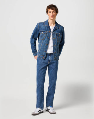WRANGLER CLASSIC JACKET - Midnight Indigo Wash - 112128892