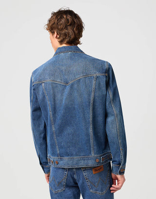 WRANGLER CLASSIC JACKET - Midnight Indigo Wash - 112128892