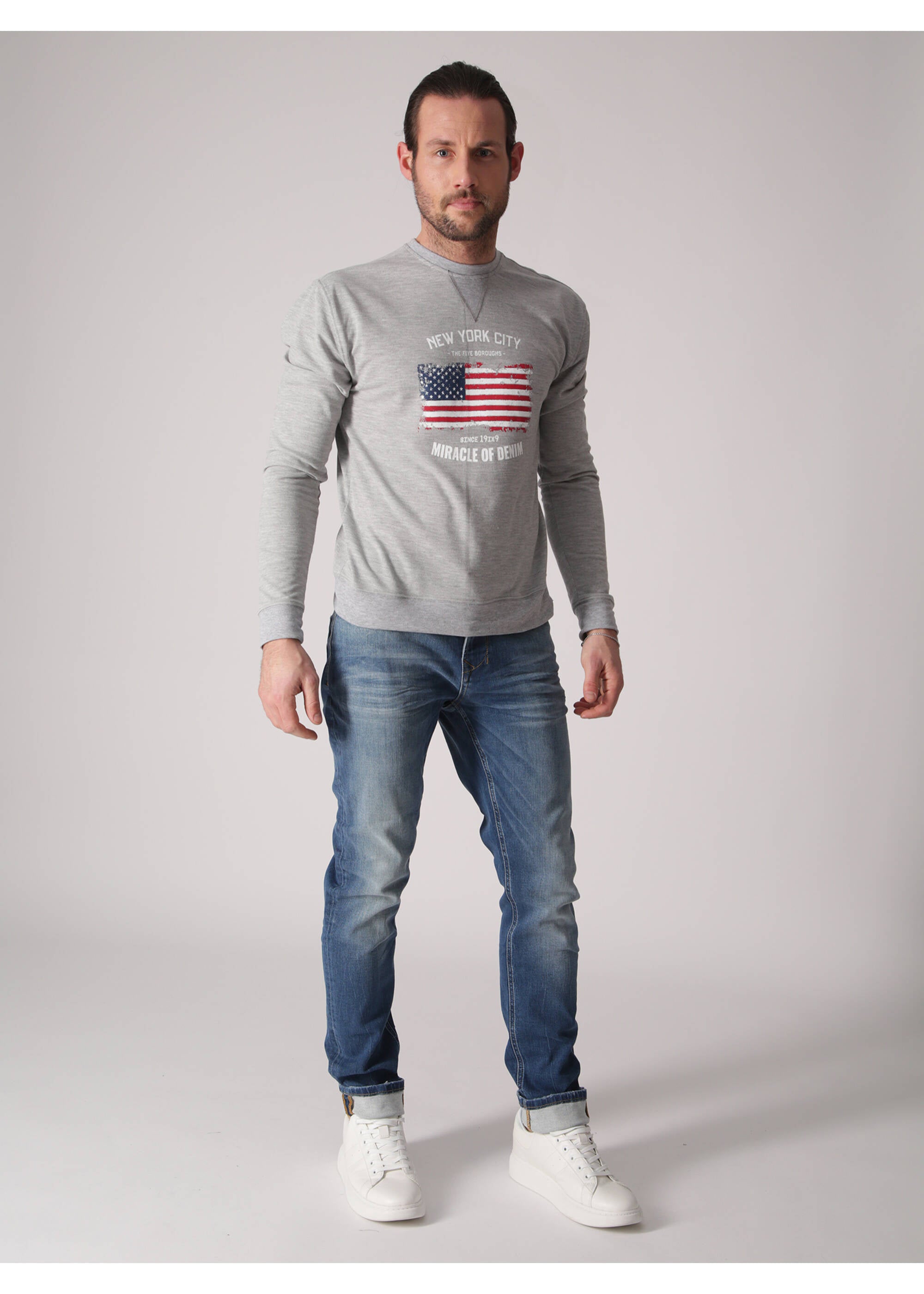 MOD JEANS Cornell Five Pocket - Coastal Indigo Wash - AU22-1003.3790 von MOD Jeans