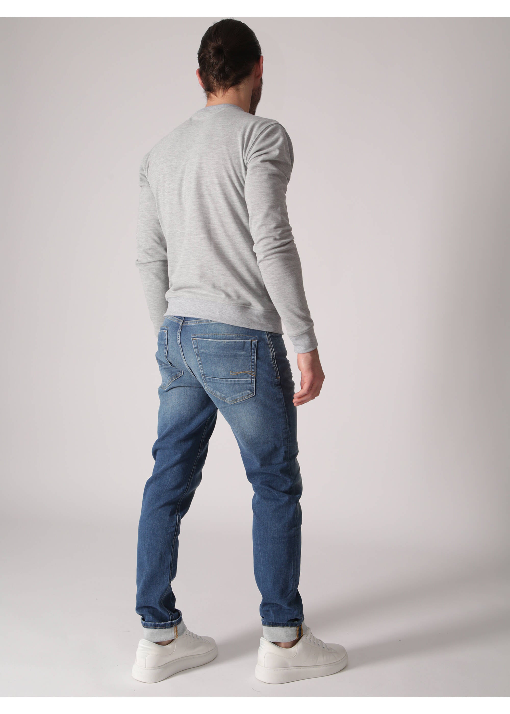 MOD JEANS Cornell Five Pocket - Coastal Indigo Wash - AU22-1003.3790