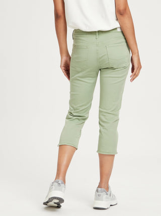 CROSS JEANS Amber Caprihose - Sage Mist Green - A548-020