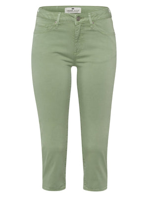 CROSS JEANS Amber Caprihose - Sage Mist Green - A548-020