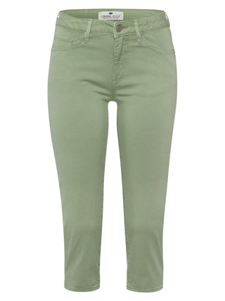 CROSS JEANS Amber Caprihose - Sage Mist Green - A548-020