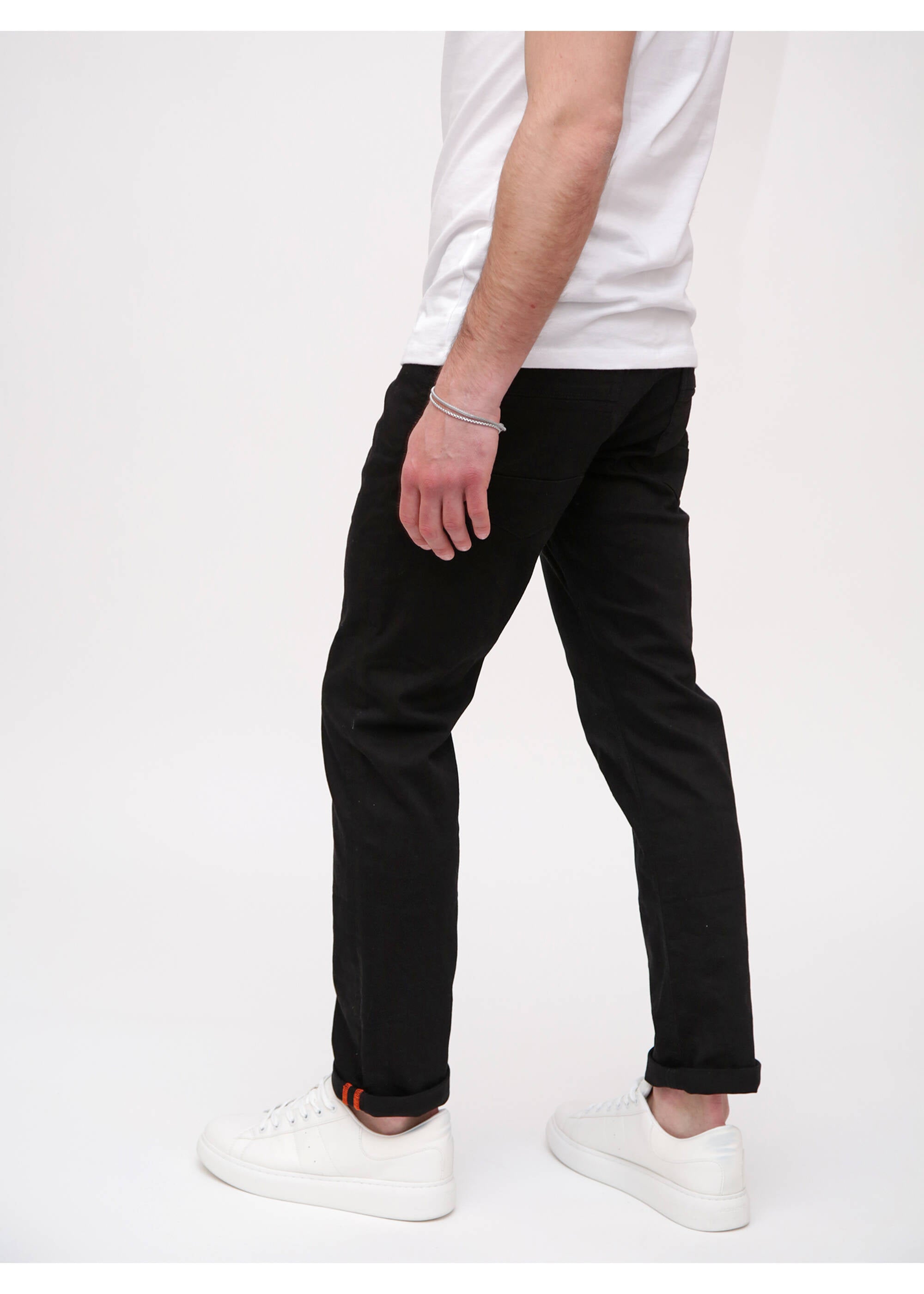 MOD JEANS Thomas Five Pocket - Ink Shadow Black - NOS-1009.895