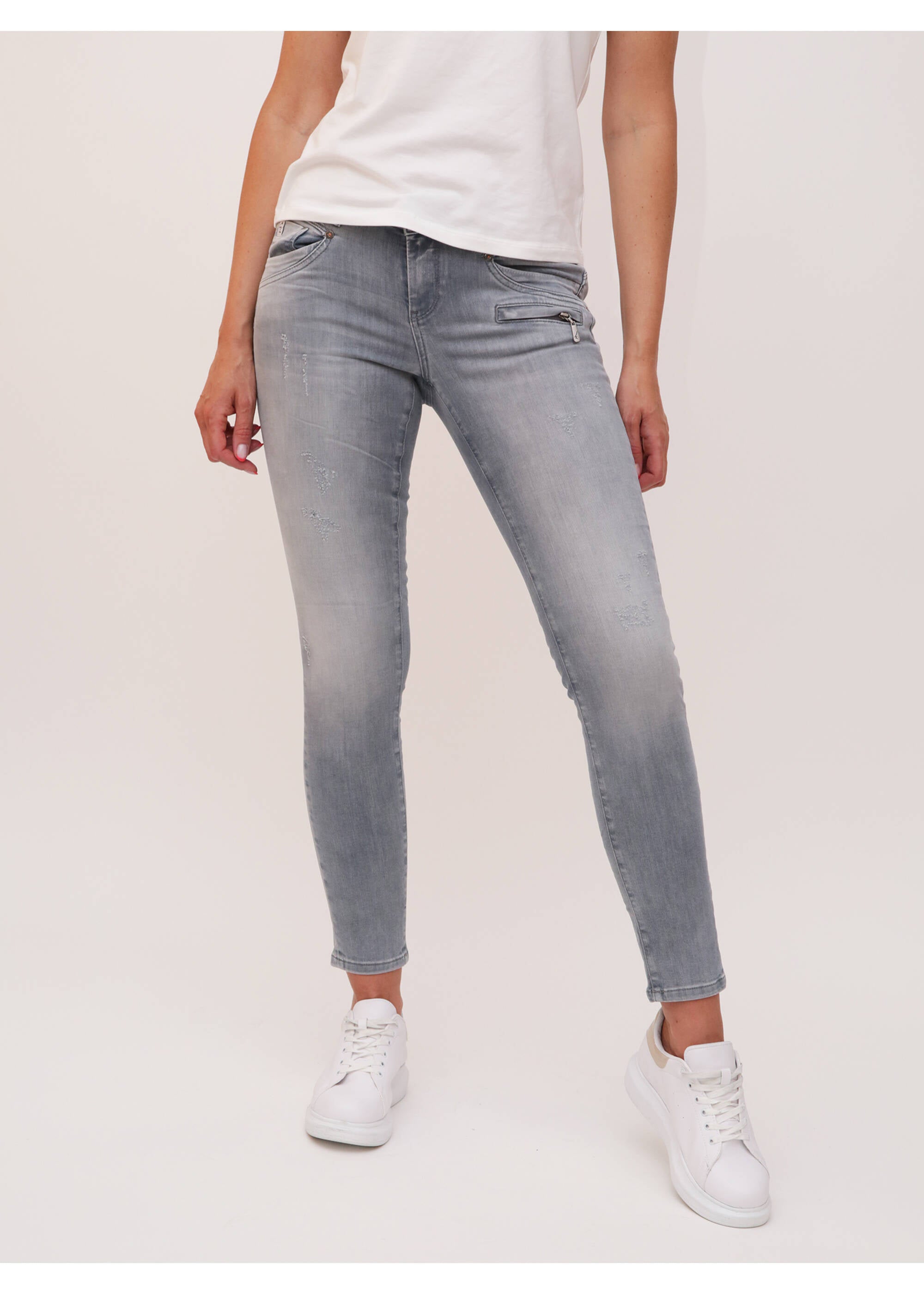 MOD JEANS Suzy Five Pocket - Foggy Silver Denim - SP22-2012.3538